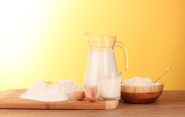 cooking dough on brown