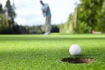 Deurstickers Playing golf © AboutLife