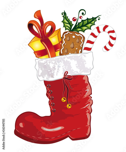 "Nikolaus, Weihnachten, Nikolausstiefel" Stockfotos und lizenzfreie 