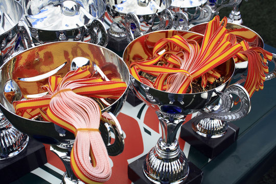 Entrega de trofeos