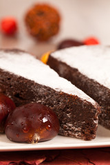 Chestnut cake