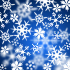 Fototapeta na wymiar background of snowflakes