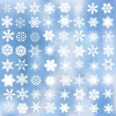Decorative snowflakes