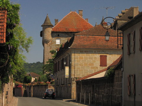 Village de Lacapelle-Marival ; Limousin ; Quercy ; P&eacute;rigord