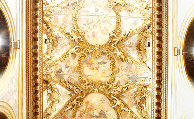 Frescoed ceiling