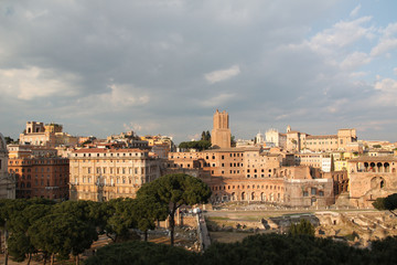Fototapeta na wymiar Rome, le marché antique