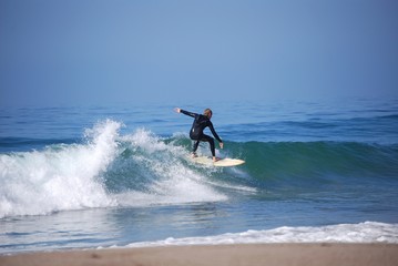 Fototapeta na wymiar surfista - Malibu - Kalifornia