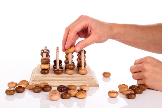 spiel kugeln holz ergotherapie