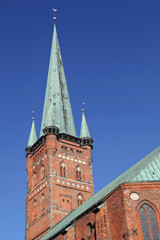 die Petrikirche in der Lübecker Altstadt