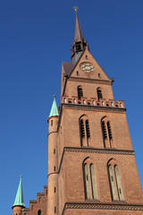 Fototapeta premium Propsteikirche Herz Jesu, Lübeck