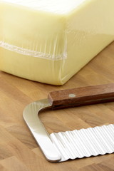 Obraz na płótnie Canvas mozzarella cheese block