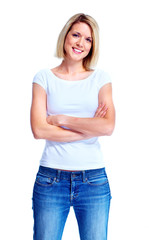 Fototapeta premium Young woman.