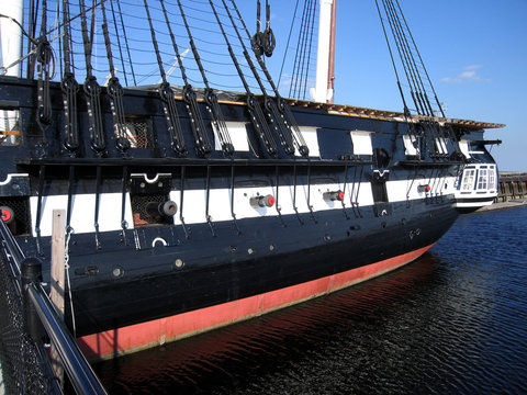 USS Constitution detail