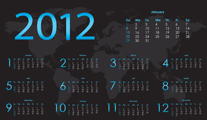special calendar design for 2010