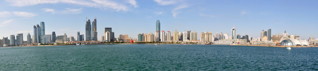 Fototapeta na wymiar Qingdao Beach scene