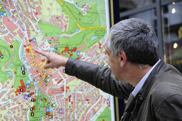 Mann Stadtplan