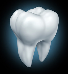 Dental tooth health symbol