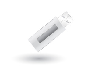 USB Pendrive with shadow