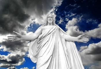 Obraz premium Statue of Jesus Christ