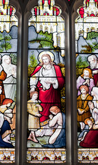 Obraz premium Witraże Jezusa