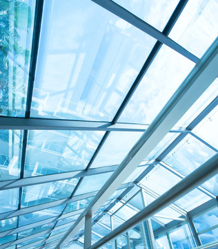 contemporary glass roof