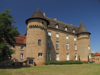 Obraz premium Château de Lacapelle-Marival ; Limousin ; Quercy ; Périgord