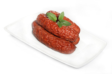 Sausage from the venison