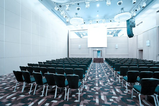 Interior Of Modern Conference Hall