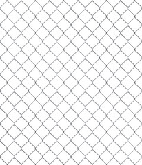 Shiny seamless chainlink fence with brushed metal texture