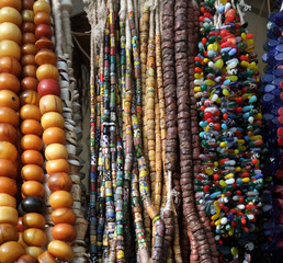 Fototapeta premium decorative cords in black back