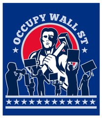 occupy wall street worker