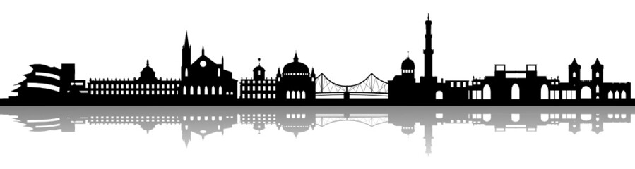 Fototapeta premium Skyline Potsdam