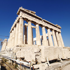 Fototapeta premium Parthenon temple, acropolis of Athens Greece