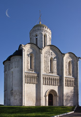 Fototapeta na wymiar St Demetrius Cathedral (1193-1197), Vladimir, Russia