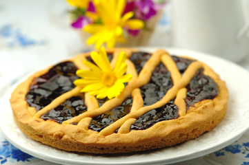 Crostata di visciole