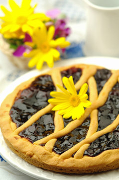 Crostata di visciole