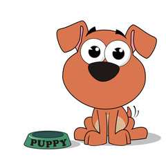 Cute Puppy Cartoon