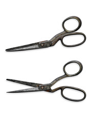 Open and closed scissors