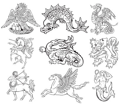 Heraldic monsters vol VII