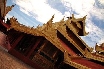 Palazzo Reale di Mandalay, Birmania (Myanmar)