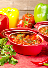 Ungarische Gulasch