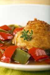 Poulet basquaise