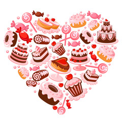 Candy heart