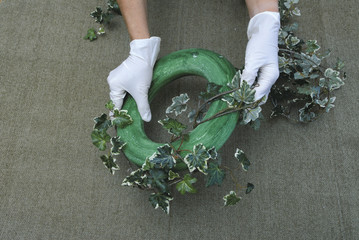 decorazione centrotavolo step by step