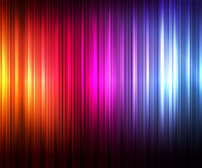 Neon abstract lines design on dark background vector