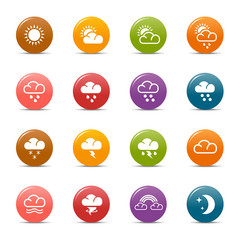 Colored dots - Weather Icons