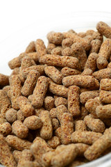 Pet food pellets