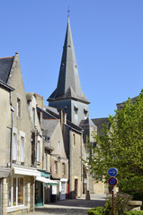 Bell tower of Guérande in France