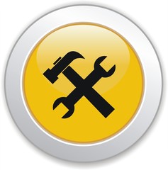 Fototapeta premium bouton maintenance