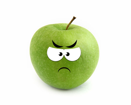 Angry apple
